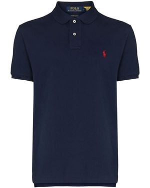 Polo Ralph Lauren Slim Fit Classic Polo Shirt - Blue