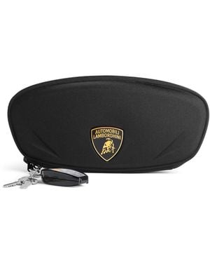 Balenciaga Automobili Lamborghini Clutch With Charms Bags - Black