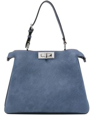 Fendi Peekaboo Soft Medium Bag - Blue