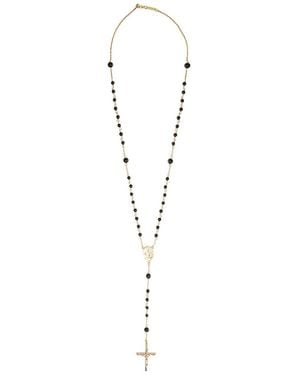 Dolce & Gabbana Rosary Medium Necklace - White