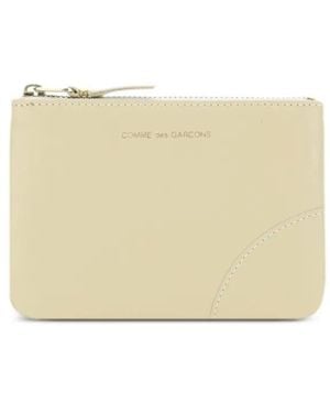 Comme des Garçons Wallet Classic Wallet With Zip - Natural