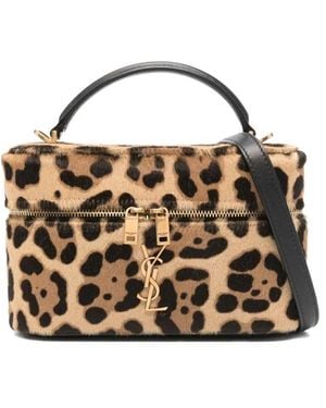 Saint Laurent Borsa Vanity Gaby - Metallic