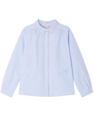 Bonpoint Basiline Cotton Shirt - Blue