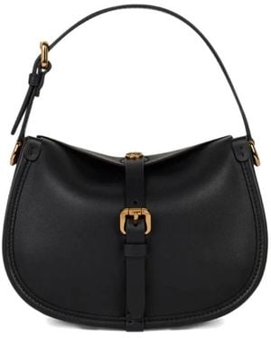 Etro Small Leather Pony Bag - Black