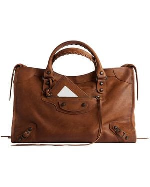 Balenciaga Medium Le City Bag - Brown