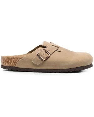Birkenstock Boston Leather Mule - Brown