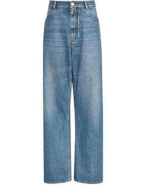 Alaïa Straight Leg Jeans - Blue