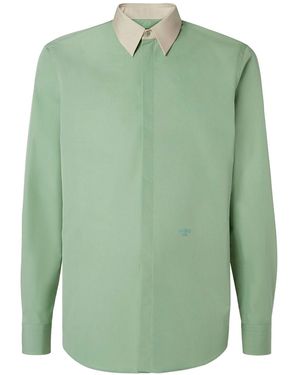 Fendi Poplin Shirt - Green
