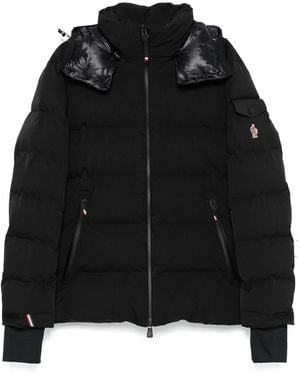 Moncler Grenoble: Insulated Montgetech Ski Jacket With Hood - Black