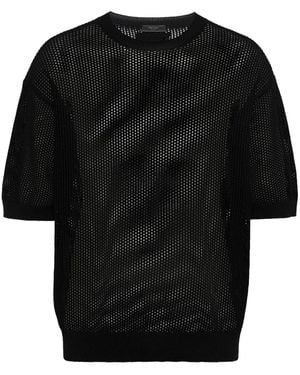 Prada Knitted Shirt - Black