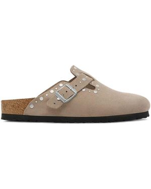 Birkenstock Mule Boston Rivet - Brown