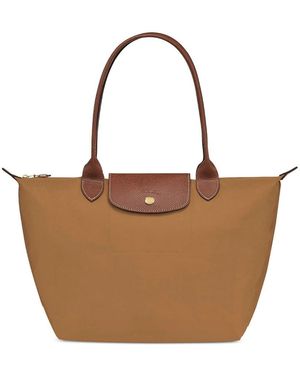 Longchamp M Le Pliage Original Medium Shoulder Bag - Brown