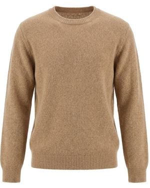 Roberto Collina Crew Neck Pullover - Brown