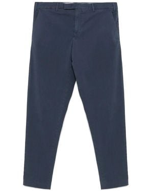 Pantaloni Torino Rebel Tapered Leg Cotton Trousers - Blue