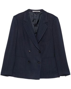 Tagliatore Nayade Double-breasted Blazer - Blue