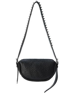 Alexander Wang Ry Crossbody Leather Bags - Black