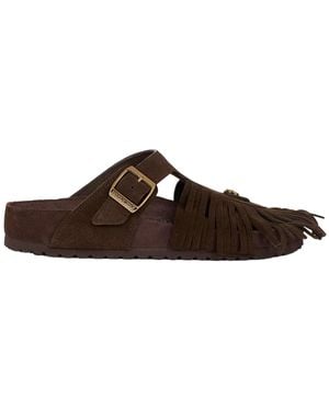 Birkenstock Sandali Gizeh - Marrone