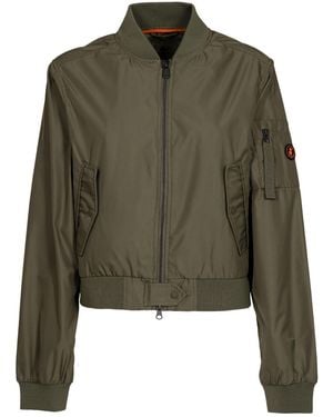 Save The Duck Nora Bomber Jacket - Green