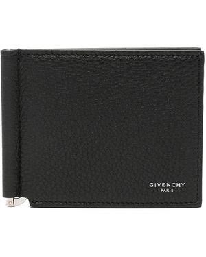 Givenchy Wallet New 8Cc With Banknote Clip - Black