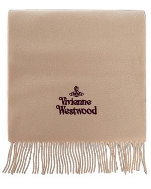 Vivienne Westwood Sciarpa Embroidered - Neutro