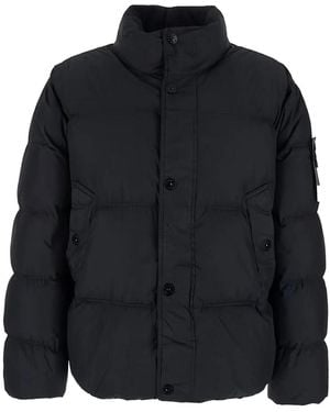 Stone Island Down Jacket - Black