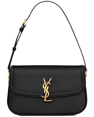 Saint Laurent Solferino Medium Bag - Black