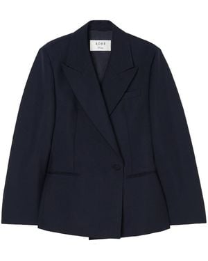 Rohe Blazer A Clessidra - Blu