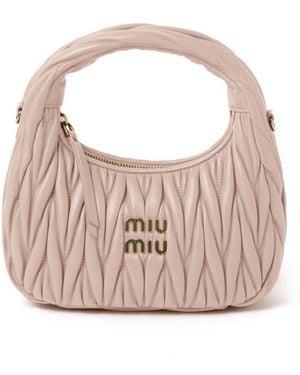 Miu Miu Borsa Hobo - Rosa