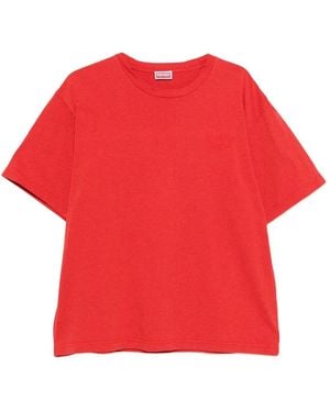 KENZO Boke Heart Cotton T-shirt - Red