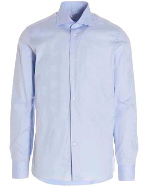 Borriello Cotton Shirt - Blue