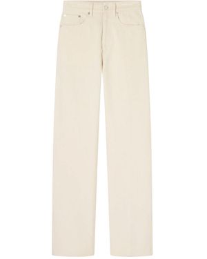 A.P.C. High Waist Domino Jeans - Natural