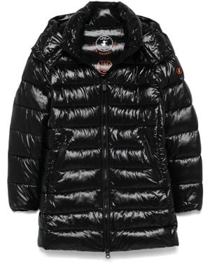 Save The Duck Marjorie Long Padded Jacket - Black