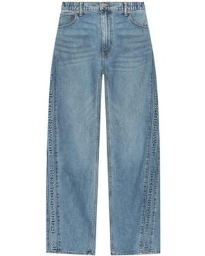 Alexander Wang Balloon Jogger With Logo - Blue