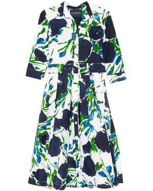 Samantha Sung Audrey Small Poppy Dress - Green