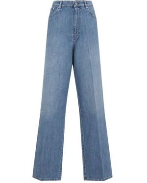 Miu Miu Cotton Jeans - Blue