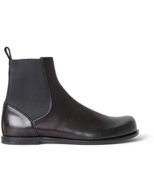 Fendi Ff Squared Chelsea Boots - Black