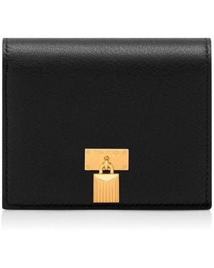 Tom Ford Compact Wallet Accessories - Black