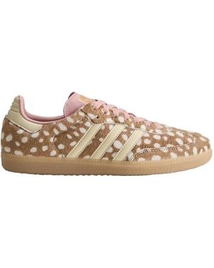 adidas Samba Og In Leopard Pony Hair - Brown