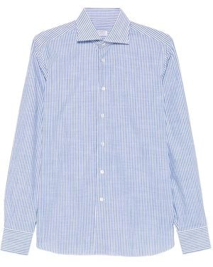 Borriello Striped Shirt - Blue