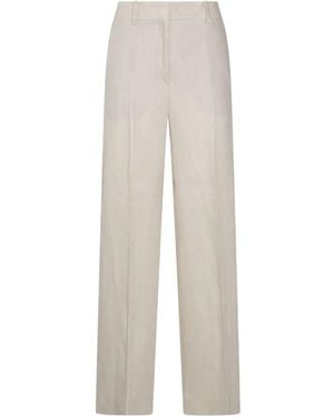 Incotex Linen Trousers - White