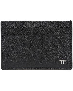Tom Ford Cardholder Logo - Black