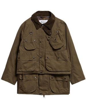 Barbour X Norbit: 3-In-1 Casual Jacket - Brown