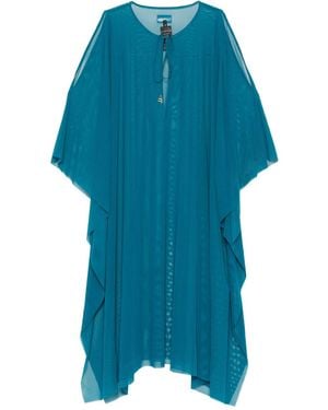 Fisico Semi-transparent Kaftan - Blue