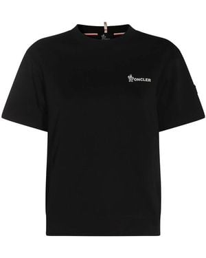 Moncler Grenoble: Logo Cotton T-shirt - Black