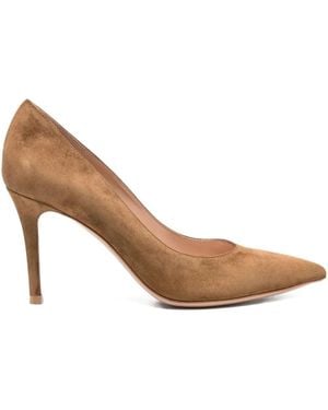Gianvito Rossi "Gianvito 85 Mm" Court Shoes - Brown