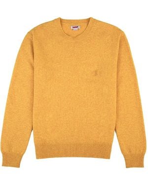 Baracuta Shetland Wool Pullover - Orange