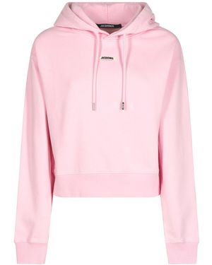 Jacquemus The Hoodie Gros Grain - Pink