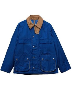 Barbour Paul Smith Loves Sugarlump Bedale Casual Jacket - Blue