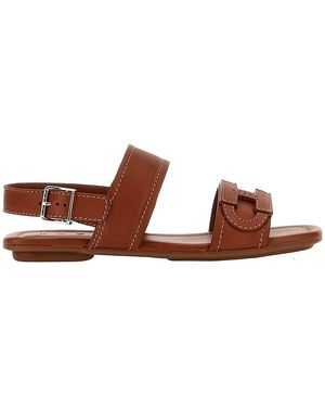 Hogan H685 Sandals - Brown