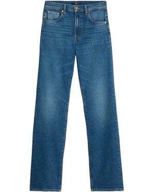 7 For All Mankind Tess Trouser Explorer - Blu